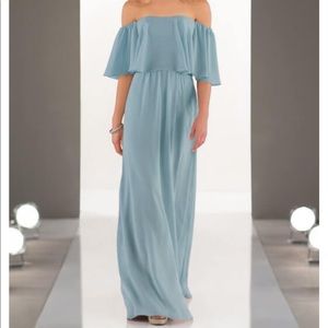 Sorella Vita Bridesmaid light blue dress